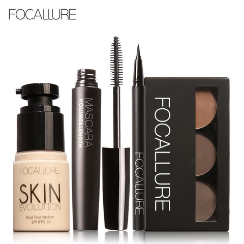 Mascara Eyeliner Eyebrows Makeup set