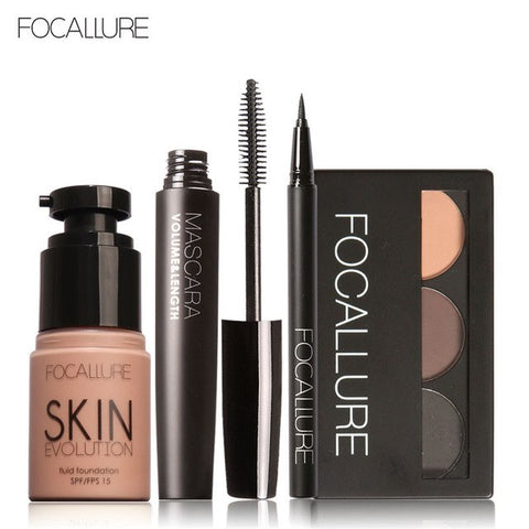 Mascara Eyeliner Eyebrows Makeup set