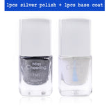 1 Pcs Silver Mirror Effect Metallic Nail Polish