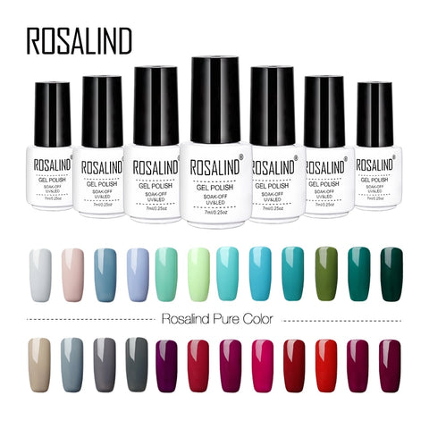 Rosalind white bottle nail polish