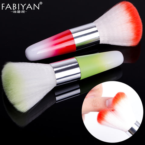 Nail Art Dust Cleaner Brush Soft Powder