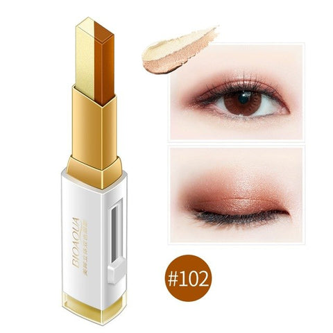 Natural Long Lasting 2 IN 1 box EyeShadow