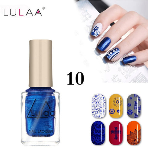 Lulaa 6ML Stamp Polish Nail Polish