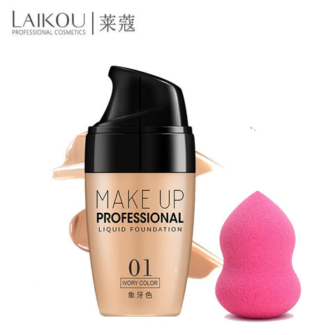 laikou Face Makeup Base Liquid Foundation