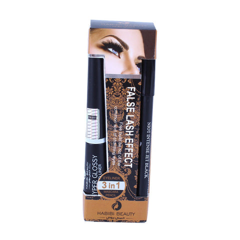 Makeup Set 3 In 1 Black Eyeliner
