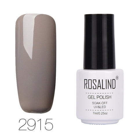 ROSALIND Gel 1S 7ML Pure Color Gel Nail Polish