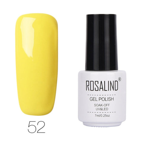 ROSALIND Gel 1 Pure Color Series Gel Nail Polish