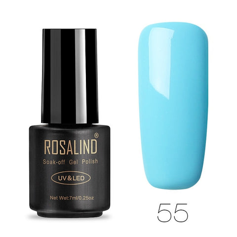 ROSALIND Pure Color 7ML Uv Gel Nail Polish