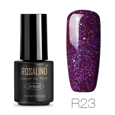 ROSALIND Nail Gel Polish 7ML Rainbow