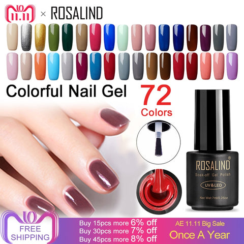 ROSALIND Gel Nail Polish