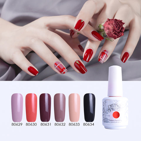 2018 New Gel 1 Pure Color 15ML Gel Nail Polish