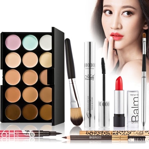 Lip Gloss Eyelash Cosmetic Makup Tool Kits