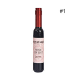 Korean Brand Wine Red Shape Lip Tint Baby Pink Lip