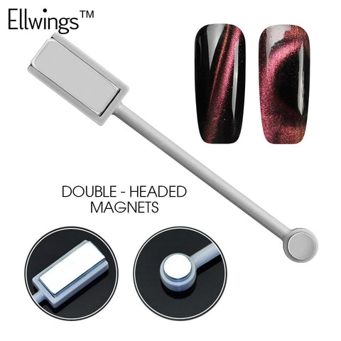 Ellwings 3D DIY Magnet Double-headed Magnetic Nail Polish