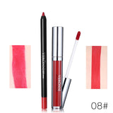 VERONNI Brand 13 Colors Lipgloss Lipliner Makeup Sets