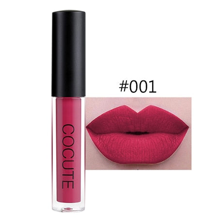 Cocute Matte Lipstick Waterproof Makeup Lip