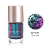 NICOLE DIARY Iridescent Flakies Chameleon Nail Polis