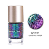 NICOLE DIARY Iridescent Flakies Chameleon Nail Polis