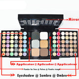 78 Colors Eyeshadow Makeup Set Box
