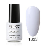 Elite99 7ML Nail Art Gel  Black White UV LED Gel Nail Polish