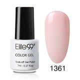 Elite99 7ML Nail Art Gel  Black White UV LED Gel Nail Polish