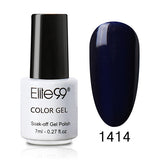 Elite99 7ML Nail Art Gel  Black White UV LED Gel Nail Polish