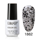 Elite99 7ML Nail Art Gel  Black White UV LED Gel Nail Polish