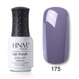 HNM 8ml Blue Red Pink Green Yellow Color Gel Nail Polish