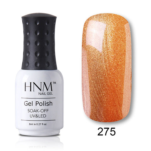 HNM 8ml Blue Red Pink Green Yellow Color Gel Nail Polish