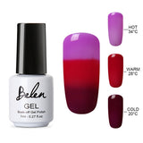 Belen 3 Color 2 Color Thermal Nail Gel Polish