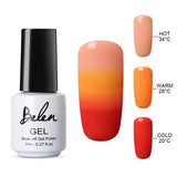 Belen 3 Color 2 Color Thermal Nail Gel Polish