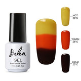 Belen 3 Color 2 Color Thermal Nail Gel Polish