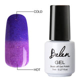 Belen 3 Color 2 Color Thermal Nail Gel Polish