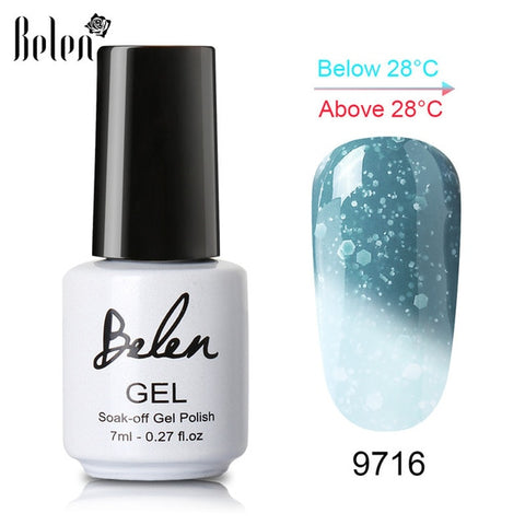 Belen 3 Color 2 Color Thermal Nail Gel Polish