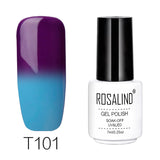 ROSALIND 7ML Gel Nail Polish Temperature Color