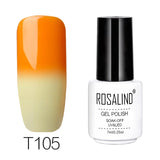 ROSALIND 7ML Gel Nail Polish Temperature Color