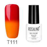 ROSALIND 7ML Gel Nail Polish Temperature Color