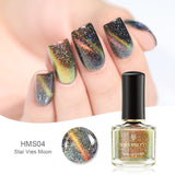 BORN PRETTY Holographic Chameleon Cat Eye Nail Polish