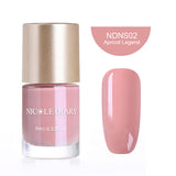 NICOLE DIARY Iridescent Flakies Chameleon Nail Polis
