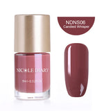 NICOLE DIARY Iridescent Flakies Chameleon Nail Polis