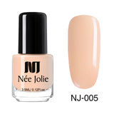 Pure Colors Nude Coffee Gray Red Series Nail Polish