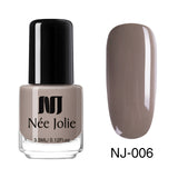 Pure Colors Nude Coffee Gray Red Series Nail Polish