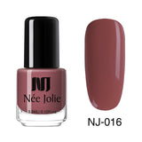 Pure Colors Nude Coffee Gray Red Series Nail Polish