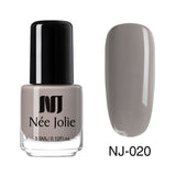 Pure Colors Nude Coffee Gray Red Series Nail Polish