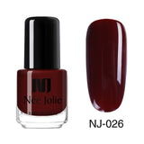 Pure Colors Nude Coffee Gray Red Series Nail Polish