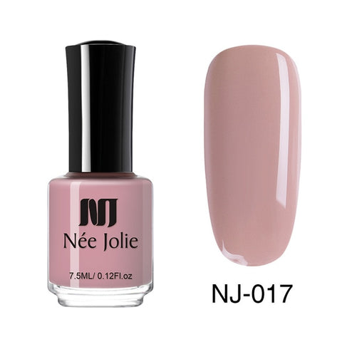 Pure Colors Nude Coffee Gray Red Series Nail Polish