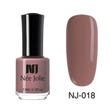 Pure Colors Nude Coffee Gray Red Series Nail Polish