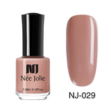 Pure Colors Nude Coffee Gray Red Series Nail Polish