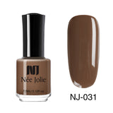 Pure Colors Nude Coffee Gray Red Series Nail Polish