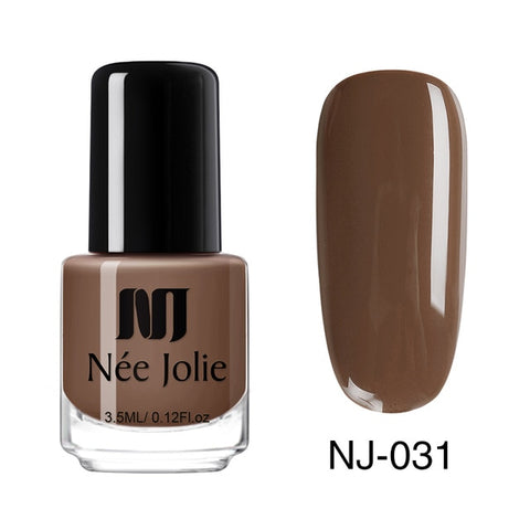 NEE JOLIE Nail Polish Fast Dry 36 Pure Colors